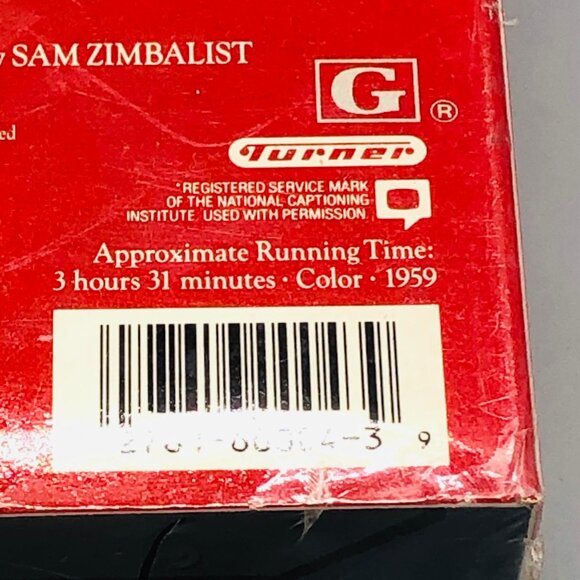 MGM's Ben-Hur VHS Movie New With Tags READ - Picture 6 of 8